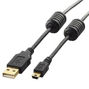 ELECOM tFCgRAtUSB2.0P[u A-miniB^Cv 3m U2C-MF30BK