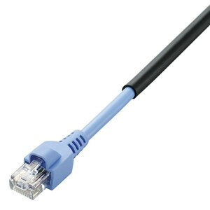 ELECOM LAN�P�[�u�� ���O�Ή��^�C�v CAT5E�Ή� ����20m LD-VAPFR/BK20