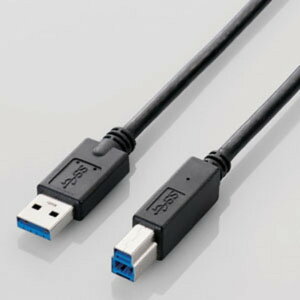 ELECOM USB3.0P[u A-B^Cv 3m USB3-AB30BK/RS