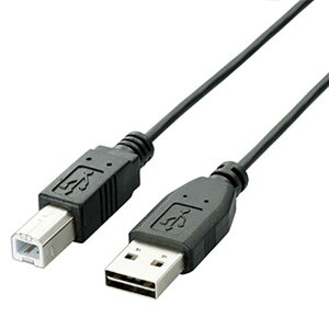 ELECOM ���ʑ}��USB�P�[�u�� A-B�^�C�v 1.5m U2C-DB15BK