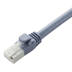 ELECOM LANケーブル スタンダードタイプ CAT6A対応 ヨリ線 ツメ折れ防止タイプ 長さ7m LD-GPAT/BU70