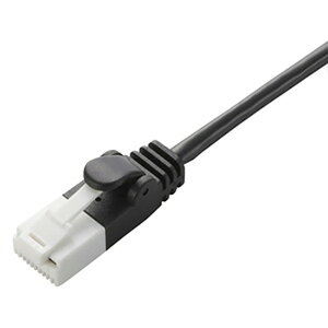 ELECOM LANP[u X^Cv CAT6  c܂h~^Cv 5m ubN LD-GPST/BK50