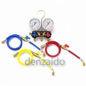 �^�X�R R404A/R407C/R507A/R134a�Q�[�W�}�j�z�[���h�E�o���u�t�`���[�W�z�[�X�d�l�L�b�g 80�� �T�C�g�O���X�t 92cm ��g���p TA124VH