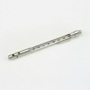 タスコ 携帯用温度計 -20〜+50℃ 青 金属ケース付 TA413SA-2