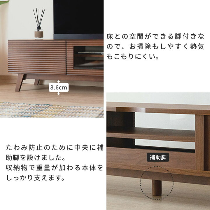 楽天市場】【4/5限定 ポイント5倍！】テレビボード 幅150 シンプル 