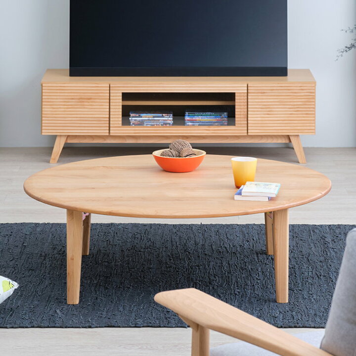 楽天市場】テーブル 丸テーブル 100cm センターテーブル 丸 座卓 北欧 