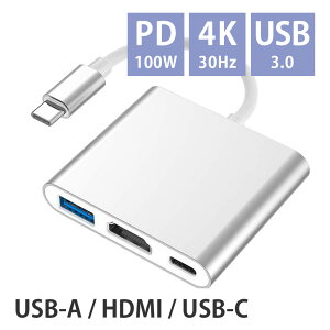 USB Type-C HDMIϊ A_v^[digital av multiport^Cvc JastBang 4KΉ 100W PD[d+USB 3.0|[g Switch/iPhone 15/MacBook Pro/Air/iPad Pro/GalaxyΉ