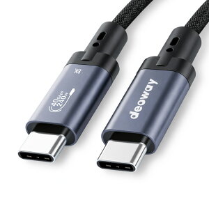�ŋ��̃^�C�vc �P�[�u�� 1M usb c �P�[�u�� �n�C�G���hUSB4�P�[�u�� 40Gbps�����f�[�^�]�� 8K/60Hz�f���o�� PD240W�}���[�d ���ϋv�i�C���� Thunderbolt4 / USB-C 3.2�݊� MacBook Pro/Windows PC/iPad/�X�}�z/�O�t��SS