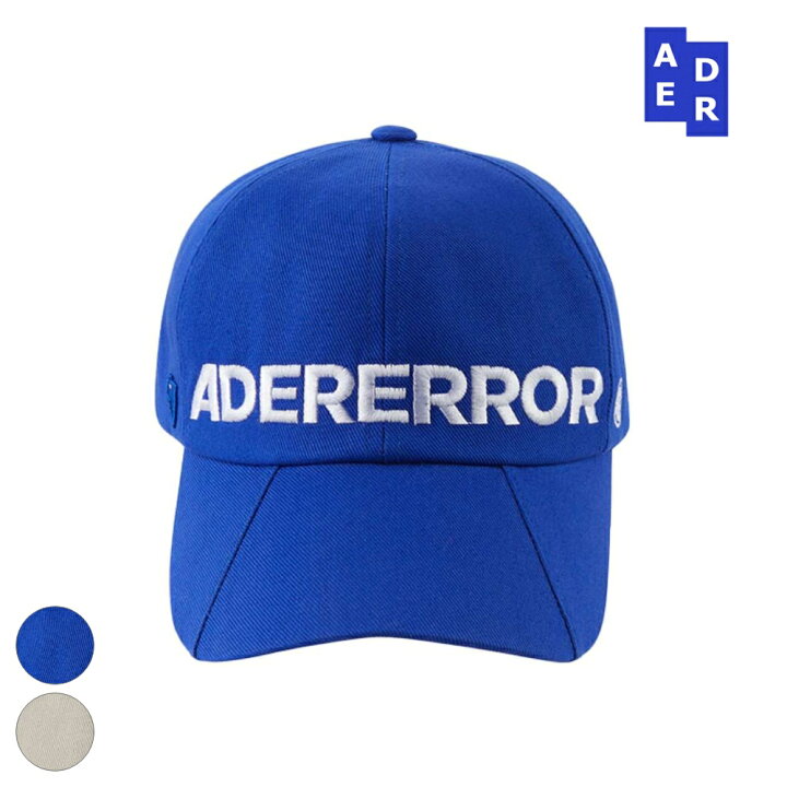 楽天市場】ADER ERROR アーダーエラー キャップ Standic big logo cap 