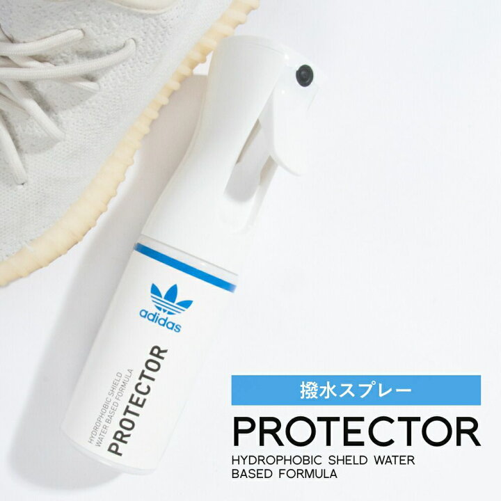 楽天市場 ﾏﾗｿﾝp10倍 着後レビューでワイプ1枚 アディダス オリジナルス 防水スプレー 185ml Adidas Originals Protector 撥水 防水 汚れ 液体 スニーカー 革靴 ゴム 水性タイプ 耐汚染性 Spray シューケア ヨガ ゴルフ ワークアウト スタンスミス Departmentstores