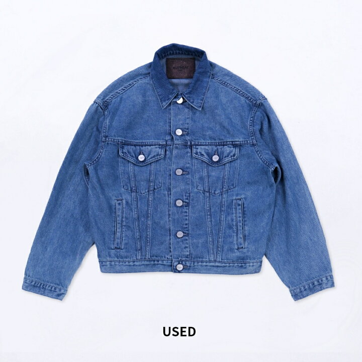 楽天市場】AUTHEN オーセン SILKNIZED DENIM TYPE3 TRUCKER JACKET AUT 