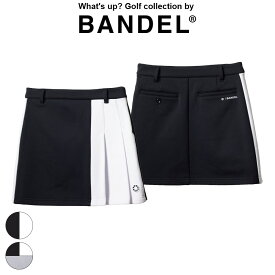 【マラソン中10％クーポン】【レビュー特典】BANDEL バンデル スカート WOMENS BICOLOR PLEATS SKIRT BGI-W3ABPSK ミニスカート GOLF ゴルフ バイカラー 女性 かわいい ストレッチ スポーティー スポーツウェア ストレッチ BLACK GREY WHITE