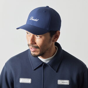 �y���r���[���T�zBANDEL GOLF �o���f���S���t CURSIVE LOGO CAP BG-46CDCCP �L���b�v �u���b�N �l�C�r�[ �O���[ �z���C�g�x�[�X�{�[���L���b�v �h�J