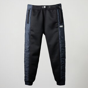 【レビュー特典】BANDEL GOLF メンズ パンツ 保温 秋冬 セットアップ ブラック ホワイト SIDE PUFFER TRACKPANTS BGS-4ASPTPバンデル ゴルフ ゴルフウェア スポーツ 黒 白 軽量 防寒 インベル
