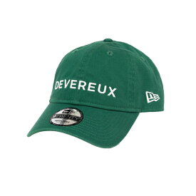DEVEREUX GOLF デバローゴルフ DVG NEWERA CAP キャップ 075762802 帽子 DEVEREUX × NEW ERA コラボ グリーン ベージュ2026ss9TWENTY やや浅め アウトドア スポーツブランド UV 日焼け防止 男女兼用 ブランド