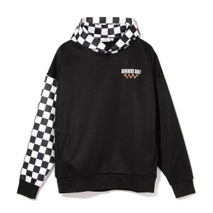 DEVEREUX GOLF �f�o���[�S���t The Major �`�F�b�J�[�t�[�f�B�[ 763572010 �p�[�J�[ �S���t �u���b�N�S���t�E�F�A �t�[�f�B�[ �`�F�b�J�[�t���b�O �v�����g �t�[�h�t�� ���� ������� �H�D�� �u����