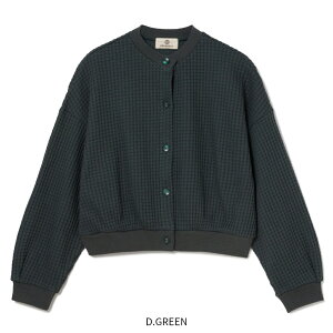SEAGREEN �V�[�O���[�� BIG WAFFLE CARDIGAN LSEA24A8649-M �J�[�f�B�K�� �h���b�v�V�����_�[ �V���[�g�� ���{�� �E�B�����Y �u���b�N �_�[�N�O���[�� �N���[���g�b�v�X �H�D �������