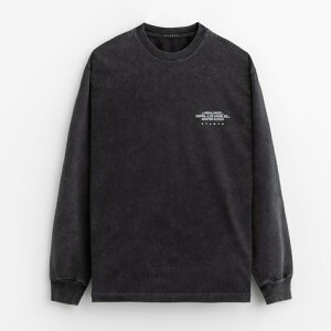 STAMPD �X�^���v�h MOUNTAIN PEAK LS RELAXED TEE - VINTAGE WASH SLA-M3572LT ����T �R�b�g��100% �r���e�[�W���H �o�b�N�v�����g ���j�Z�b�N�X �`���R�[������ �u�����h �O���t�B�b�N �傫���T�C�Y