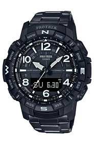[カシオ] 腕時計 プロトレック【国内正規品】 クライマーライン PRT-B50YT-1JF メンズ ブラック　MU