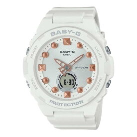 正規品 CASIO腕時計 カシオ BABY-G ベイビージー アナデジ表示 アナログ&デジタル 丸形 クオーツ BGA-320-7A2JF レディース腕時計