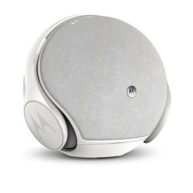 Motorola モトローラ Sphere＋ スフィアプラス ワイヤレスヘッドホン スピーカー 防水 Bluetooth ホワイト×メタリックシルバー CLV-632-WHMS