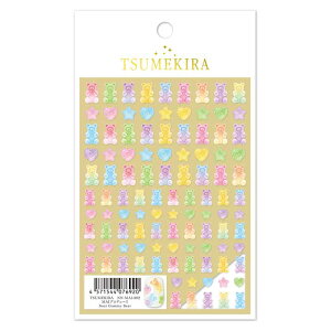 TSUMEKIRA(ツメキラ) ネイルシール MAIプロデュース Sour Gummy Bear(サワー グミ ベア) NN-MAI-002