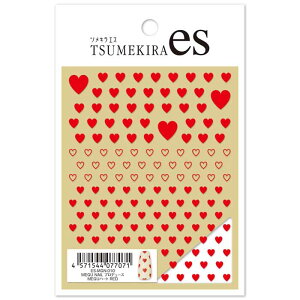 TSUMEKIRA(�c���L��) �l�C���V�[�� es MEGU NAIL�v���f���[�X MEGU�n�[�g RED�E���b�h ES-MGN-010