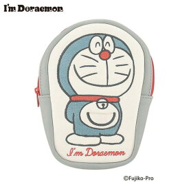 ダイカットポーチ(I'm Doraemon) DR-G0030-RD(レッド) ドラえもん柄 FLOWERING フラワーリング 【メール便送料無料】