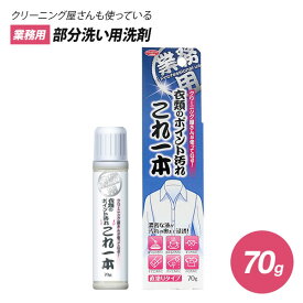 クリーニング屋さんの衣類のポイント汚れ これ一本 70g 1009532