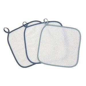 レーヨン素材の洗顔タオル 3枚組 洗顔グッズ ピーリングタオル 小鼻 黒ずみ いちご鼻 汚れ 掻き出す ざらつき すべすべ むきたまご肌