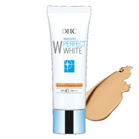 DHC 薬用PWクリームファンデーション ナチュラルオークル01 30g SPF41 PA+++【メール便】