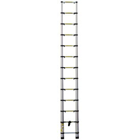 アルミ製伸縮はしご ASH-380N 幅49×奥7.8×高さ97～375cm