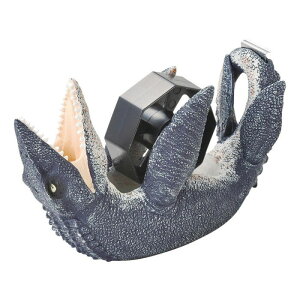 セトクラフト テープディスペンサー&ペンホルダー モササウルス R23-1036 テープカッター ペン立て ペンスタンド デスク 机上