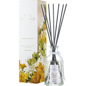 【SG】 芳香剤(リードディフューザー) ホワイトコサージュ 6270チュベローズ&フリージア 200ml /日本製