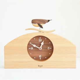 KICORI くじらの時計 k121 木の時計 プレゼント キコリ 木製 ウッドクロック 新築祝い 壁掛け時計 置き時計 ギフト インテリア 日本製 国産 誕生日 出産祝い 贈り物 ギフト 可愛い 子供 動物 おしゃれ キャラクター 北欧風 モダン スタンド お祝い シンプル 木 入学祝い
