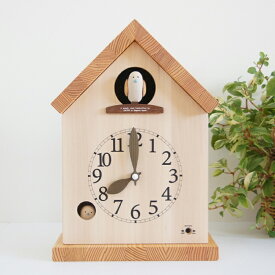 KICORI ノアの鳩時計 （木製 とけい ウッドクロック キコリ 新築祝い 壁掛け時計 置き時計 ギフト インテリア 日本製 国産） 児童館
