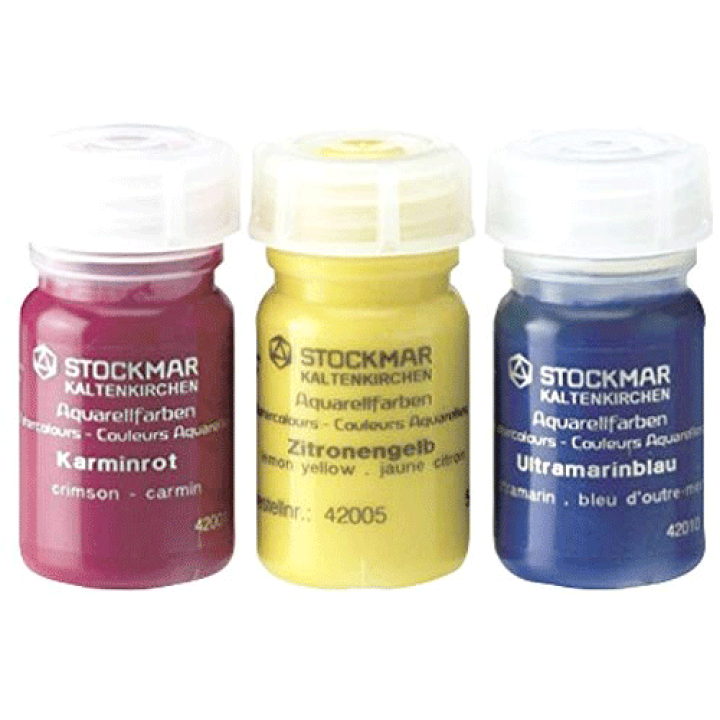 (未使用･未開封品)　STOCKMAR 水彩絵の具 単色 50cc (ウルトラマリンブルー) sdt40b8 シュトックマー／水彩絵の具50ml 10ウルトラマリンブルー（基本