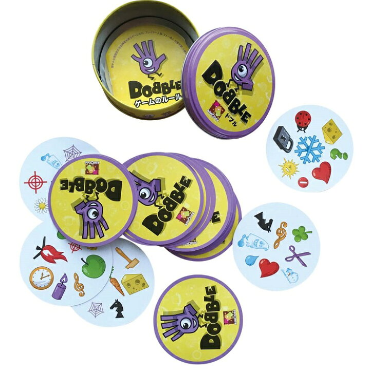 楽天市場 カードゲーム ドブル Dobble パーティーゲーム トランプゲーム 児童館 木のおもちゃ デポー