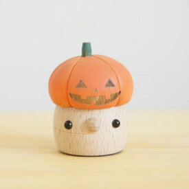 こまむぐ どんぐりオーランタン ハロウィン こまーむ どんぐりころころ 木のおもちゃ 日本製 国産 安心 ギフト 出産祝い 赤ちゃん ベビーギフト 誕生日プレゼント 男の子 女の子 プレゼント 幼児 人形 音の出るおもちゃ 木製
