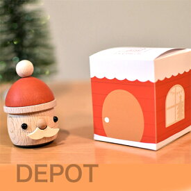 こまむぐ こまーむ どんぐりサンタ （ 木のおもちゃ 日本製 国産 安心 ギフト 出産祝い 誕生日プレゼント 男の子 女の子 木製）