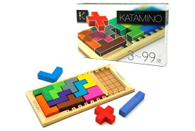 Gigamic（ギガミック）頭脳ゲーム KATAMINO（カタミノ） パズルゲーム フランス 3歳から99歳（木製 木のおもちゃ 北欧） 児童館