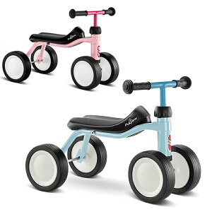 プッキー リノ 四輪車 レトロローズ / レトロブルー PUKY 室内 ドイツ製 4輪車 ギフト 男の子 女の子 誕生日 プレゼント クリスマス 1歳 ピンク ブルー 子供 幼児 安心 おもちゃ 乗用玩具