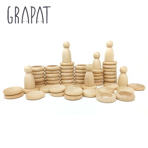 y{Kiz GRAPAT Opbg Nins ORC  ( Nins Rings & Coins Natural Wood ) ؂̂ ؐ  mߋ eb\[ j̎q ̎q oYj a NX}X Mt