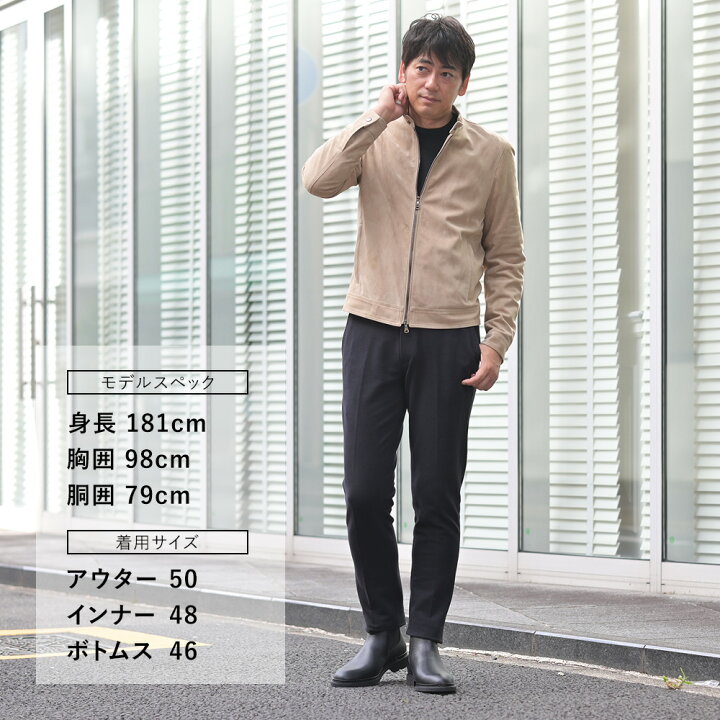 楽天市場】エンメティ EMMETI シングルライダース メンズ レザー 