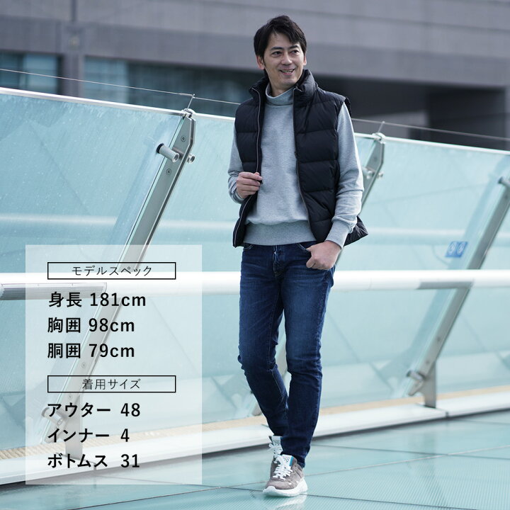 楽天市場】ヘルノ ダウン メンズ HERNO ダウンベスト リブネック 