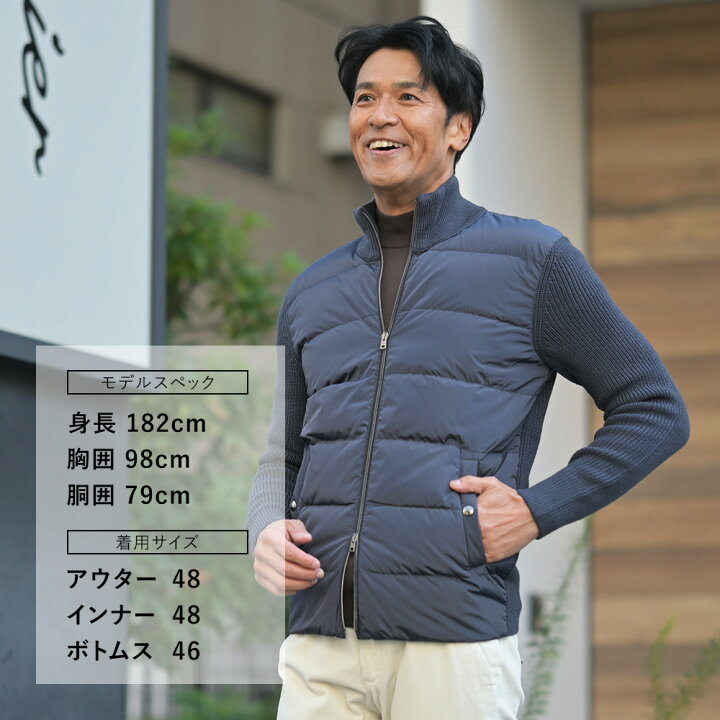 楽天市場】ヘルノ HERNO ハイブリッドダウン メンズ ダウンジャケット 
