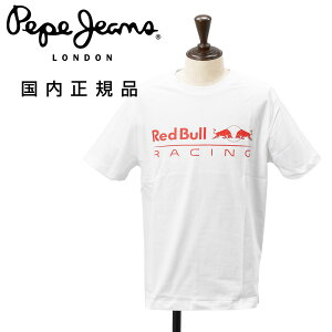 �؂؃W�[���Y×���b�h�u�� ���[�V���O�@�@Pepe Jeans×Red Bull RACING ����T�V���c �����Y �N���[�l�b�N�J�b�g�\�[ �R�b�g���W���[�W�[ �z���C�g �� �`�[�����S�v�����g ���M�����[�t�B�b�g ������