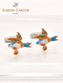 サイモンカーター　　SIMON CARTER アクセサリー Flying Duck フライングダック アニマルモチーフカフス 鳥 カフリンクス でらでら 公式ブランド