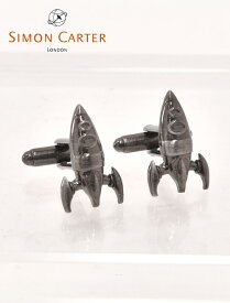 サイモンカーター　　SIMON CARTER メンズ アクセサリー カフリンクス ビジネス小物 ロケット 宇宙飛行 アンティーク おしゃれ プレゼント でらでら 公式ブランド