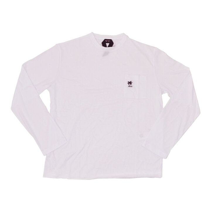 楽天市場】ヌメロ ヴェントゥーノ N°21 長袖Tシャツ メンズ クルー 